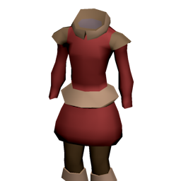 Red Festive Citizen's Tunic