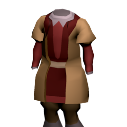 Red Merchant's Festival Attire
