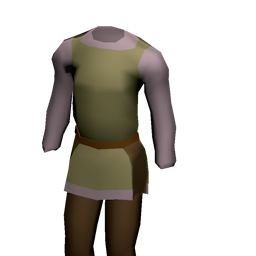 Green Festive Peasant's Tunic