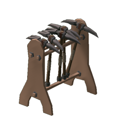 Master Miner's Pick Rack