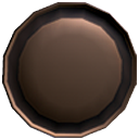 Copper Round Shield