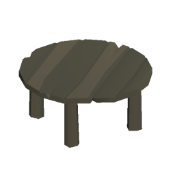 Wooden Round Table
