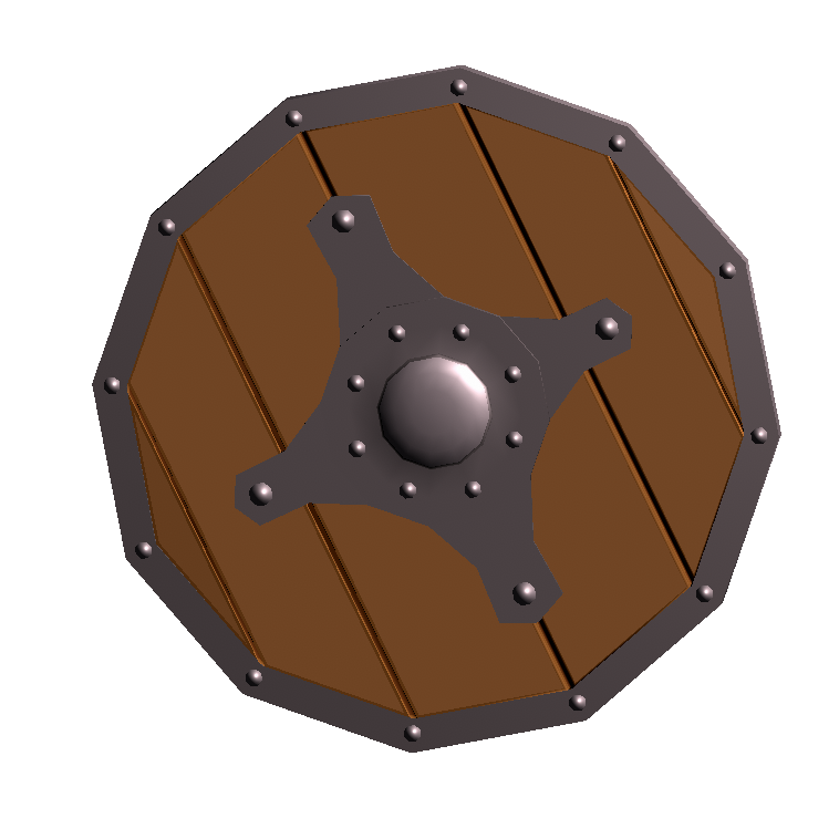Iron Round Shield