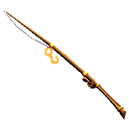 Gilded Fishing Rod