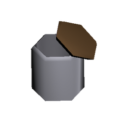 Empty Tissue Sample Jar