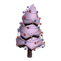 Festively Decorated Tree