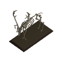 Dark Grazer Skeletal Statue