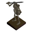 Skeletal Statue of Unlucky Warrior
